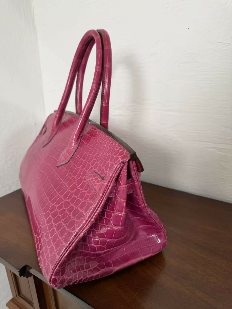 Hermes Vintage Birkin shoulder J7 Pink