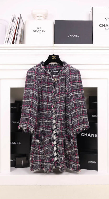 Chanel 2007 Grey Tweed Jacket