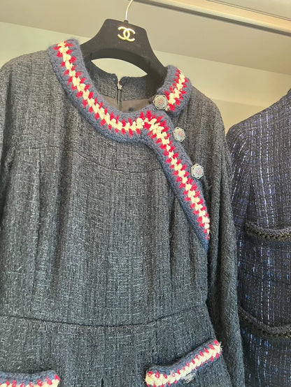 Chanel 10A tweed dress