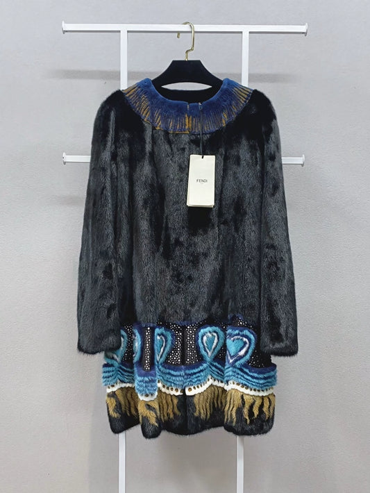 FENDI mink coat
