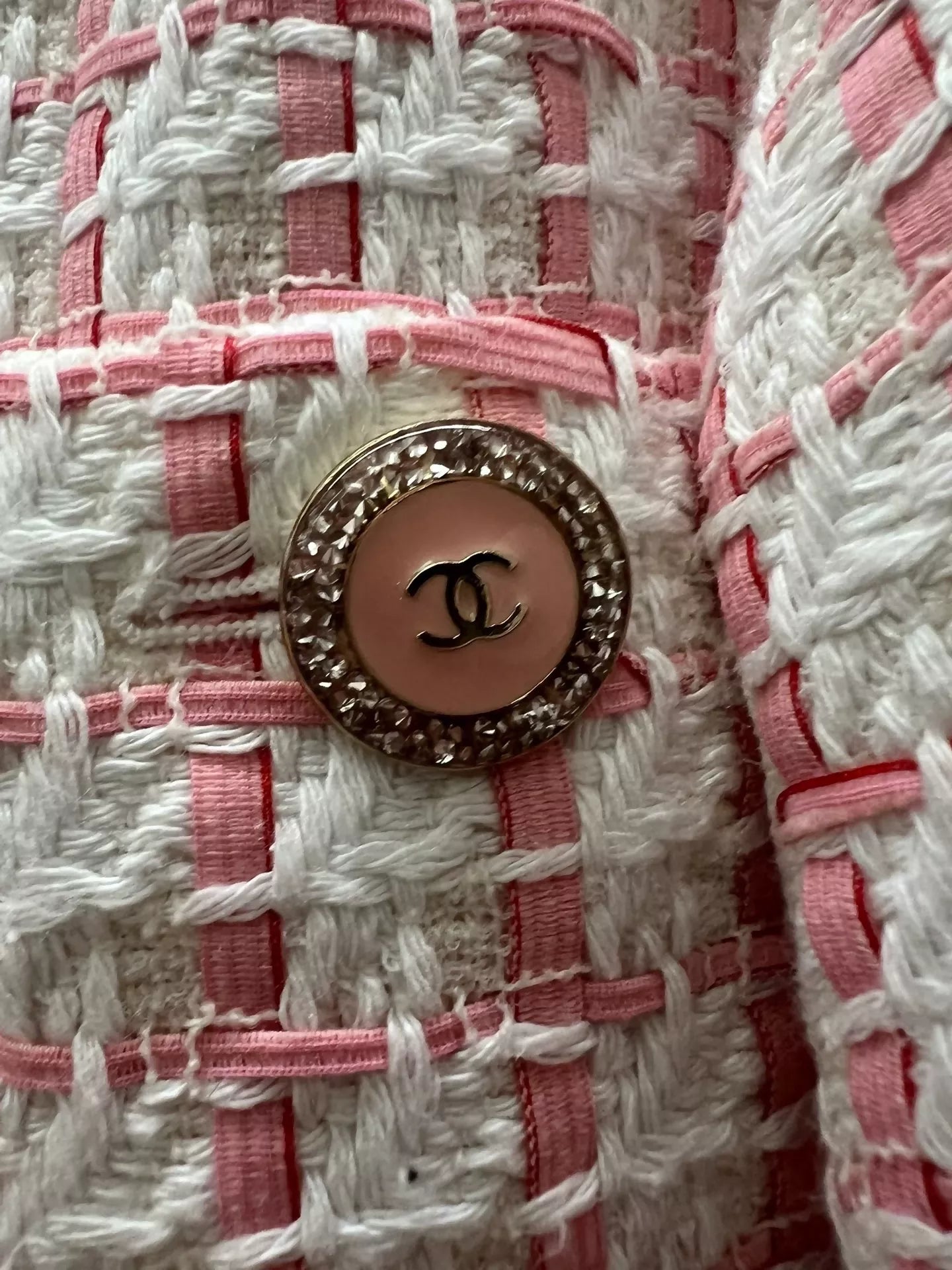 Chanel 22s oversized pink jacket