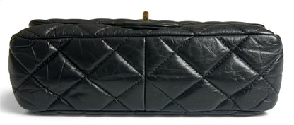 Chanel Mini Hanger Black Flap Bag gold hardware