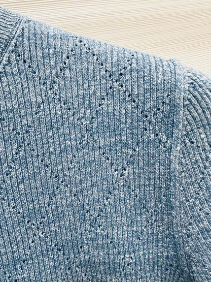 Chanel 26P blue top