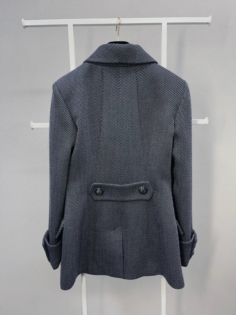 Chanel 2018 dark blue jacket