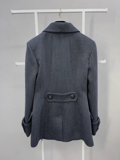 Chanel 2018 dark blue jacket