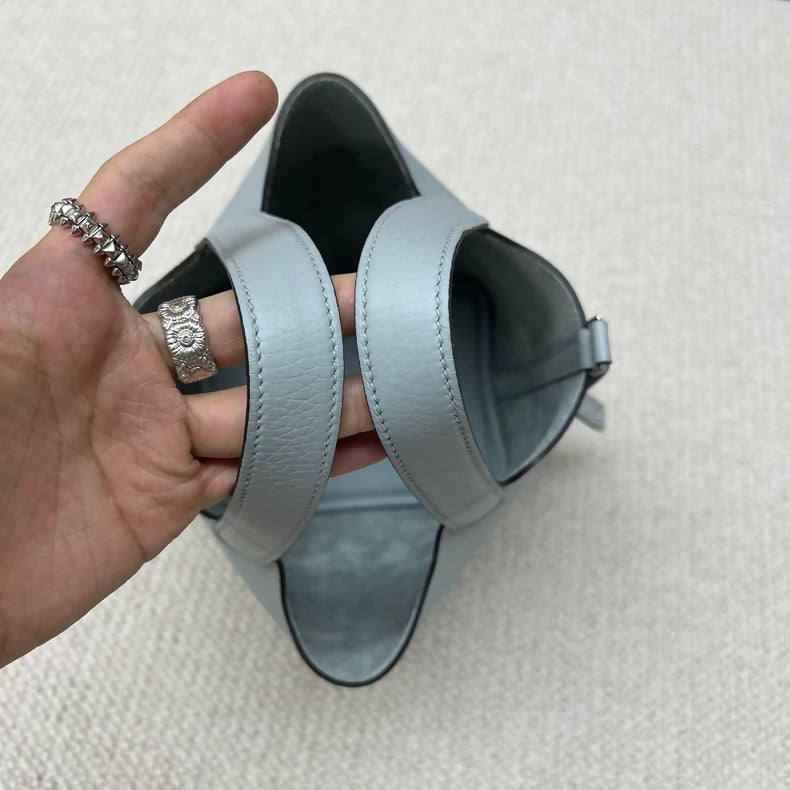 Hermès picotin 18 8U Glacier Blue TC leather palladium hardware