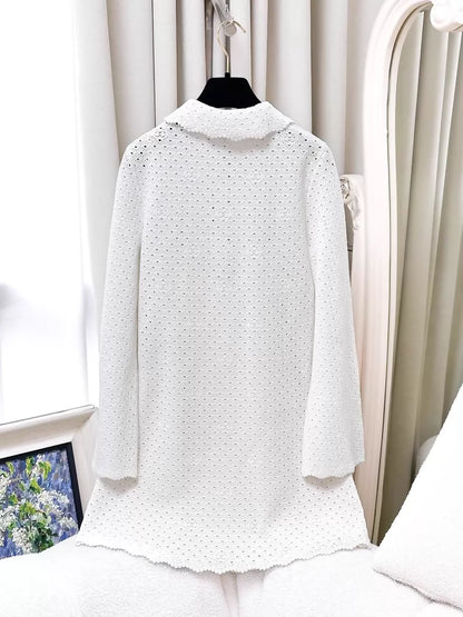 Chanel 23SS Long white dress