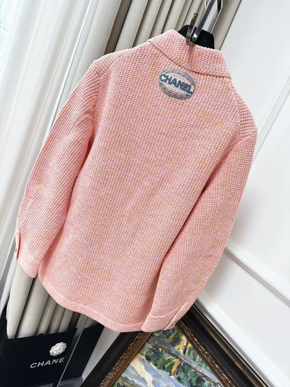 Chanel 25P oversized cardigan