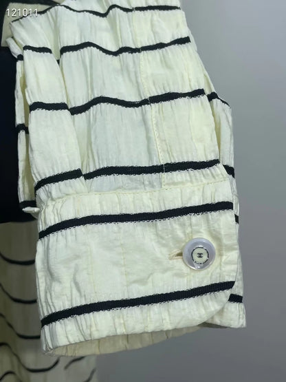 Chanel 25S striped shirt