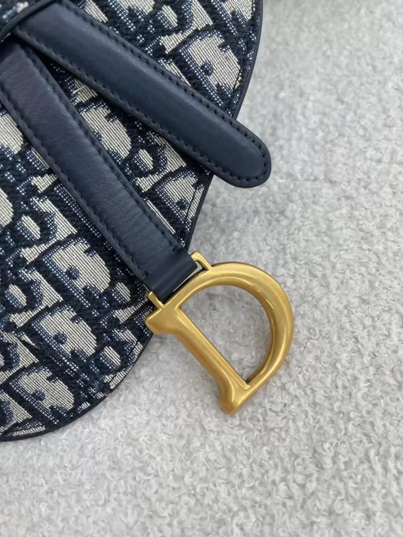 Dior monogram saddle belt bag