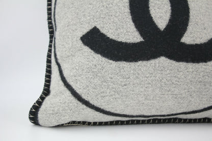 Chanel Wool and Cashmere CC Pillow Cushion