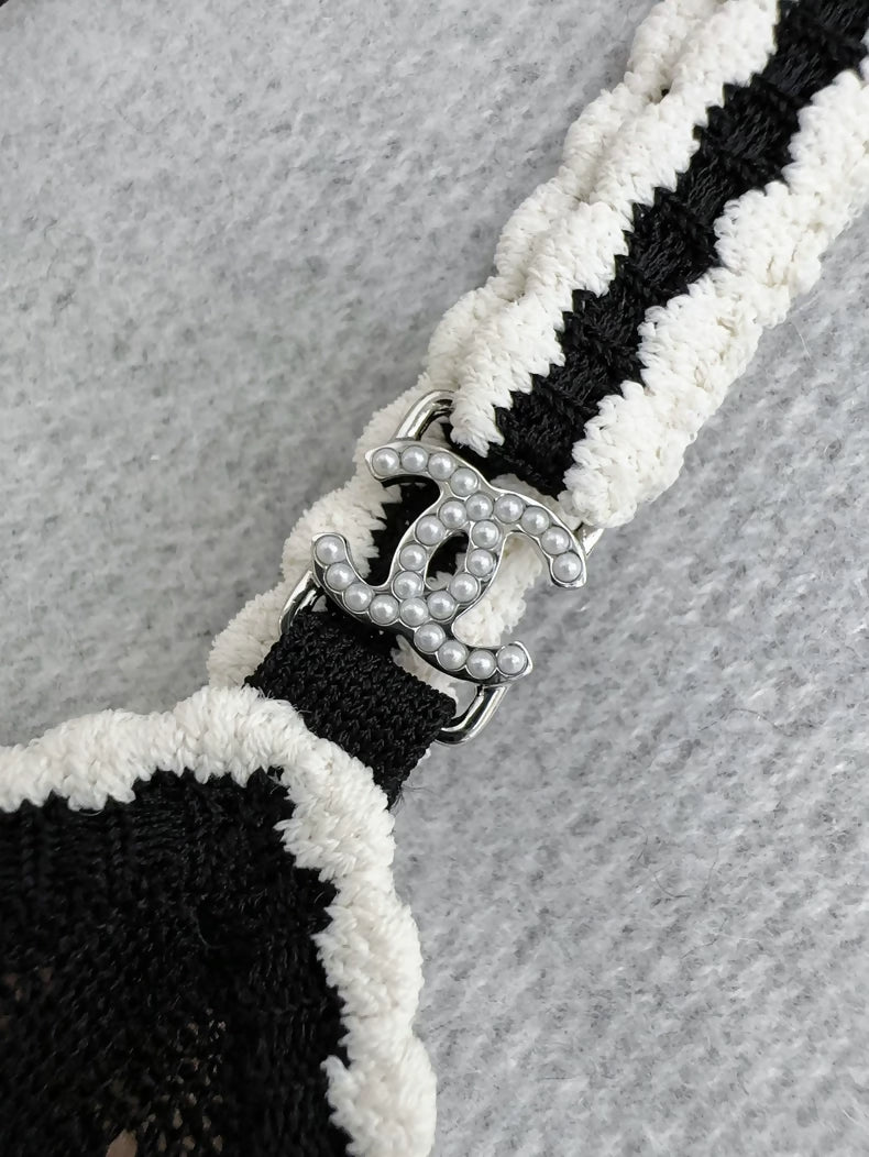 Chanel 24B Black Lace Dress