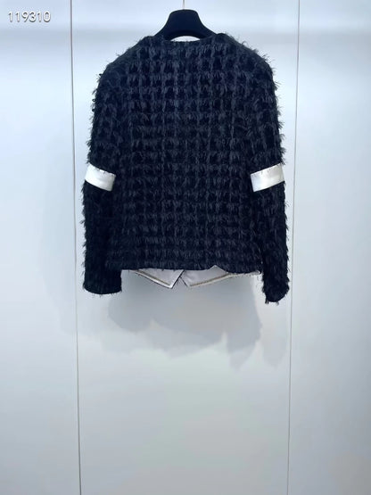 Chanel 20k Black and White Jacket