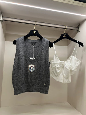 Chanel 24A cashmere top