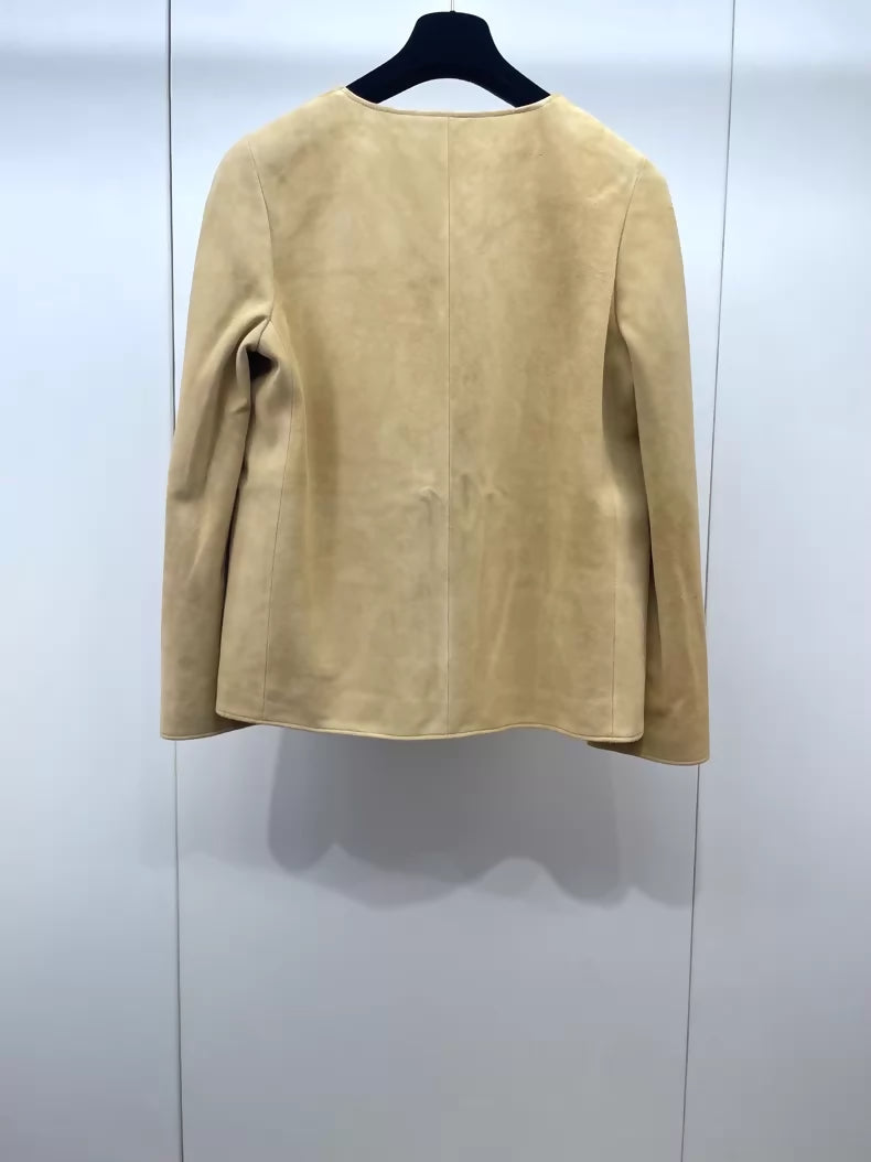 Chanel 26C suede jacket