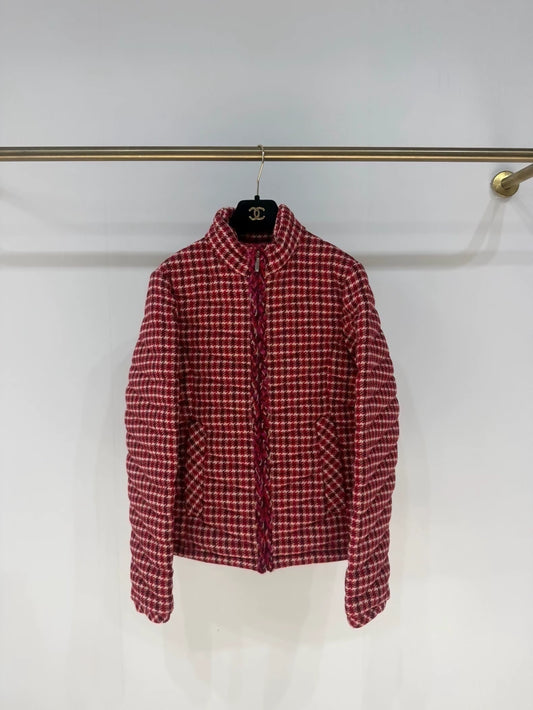Chanel 24N Red tweed Jacket