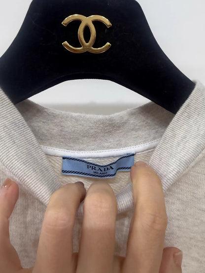 Prada beige sweatshirt