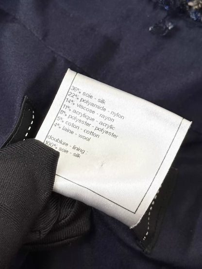 Chanel 11P Blue tweed Dress