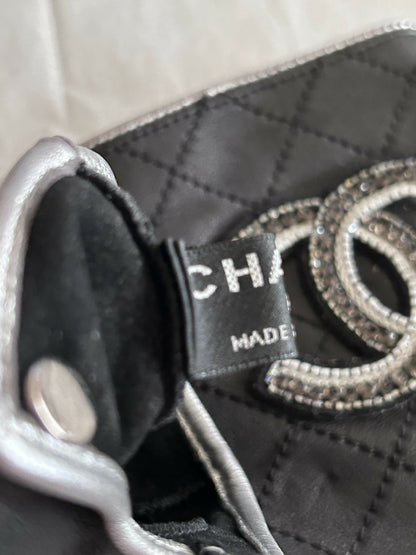 Chanel fingerless gloves