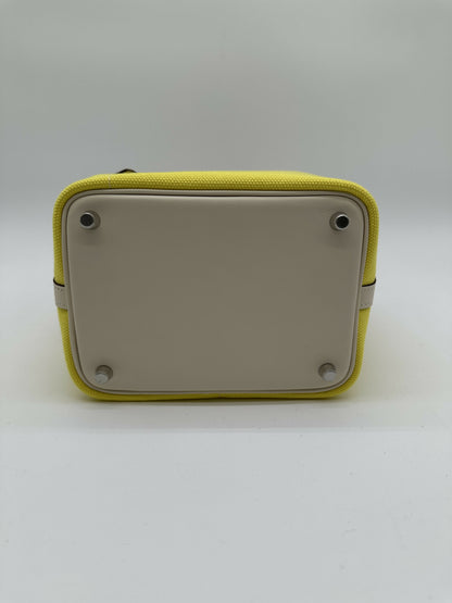 Hermès Picotin 18 Cargo Jaune de Naples / Nata PHW Stamp B