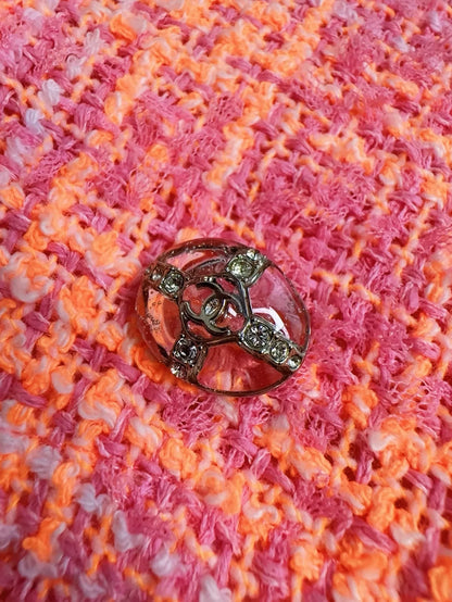 Chanel 24C Pink tweed Dress