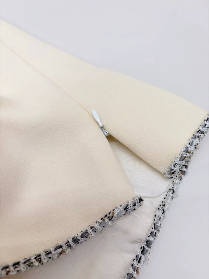 Chanel 05 ecru silk top