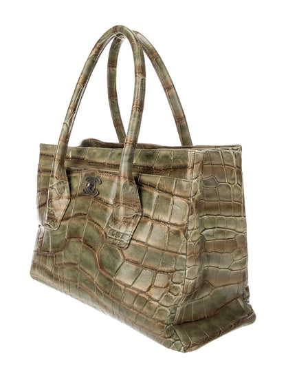 Chanel Alligator Cerf Tote