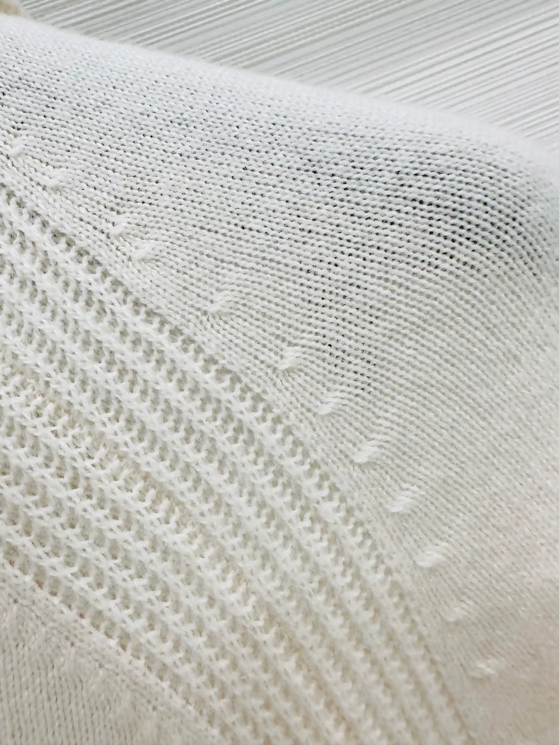 Loro Piana ecru classic knitted hooded cashmere cardigan