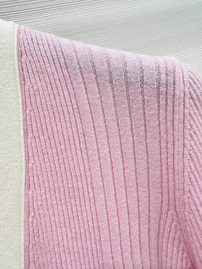 Chanel Coco Beach pink cardigan, size F36