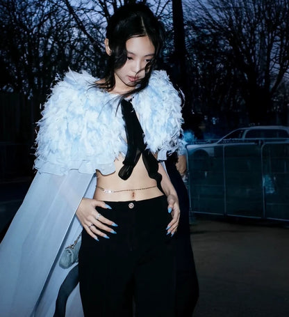 Rare Chanel white cape