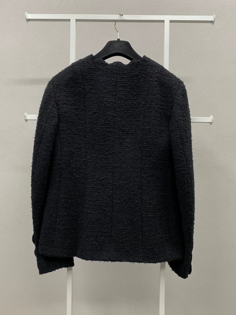 Chanel 20K black tweed jacket