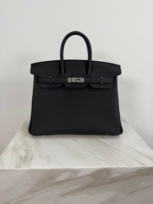 Hermès Birkin 25 Black Togo PHW G 2026