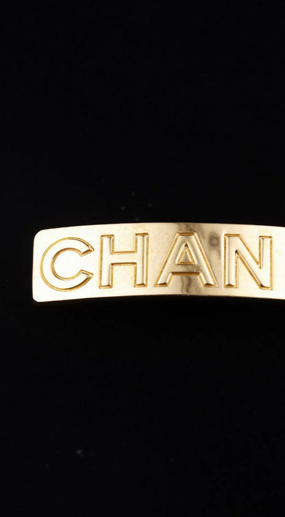 Chanel 1997 Gold Hairpin