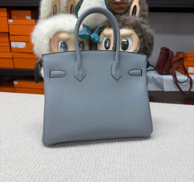 Hermès Birkin 30 P0 grey Togo leather palladium hardware
