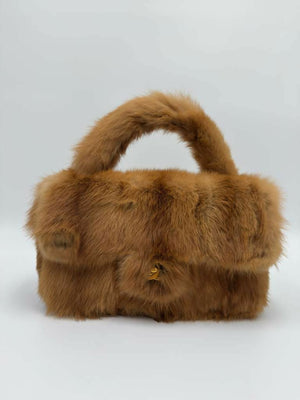 Chanel Vintage 1994 Mink Fur Top Handle Bag