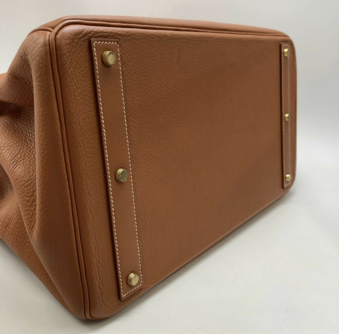 Hermès HAC 45 Togo Etrusque with Gold Hardware