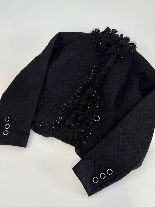 Chanel 21A black tweed Jacket