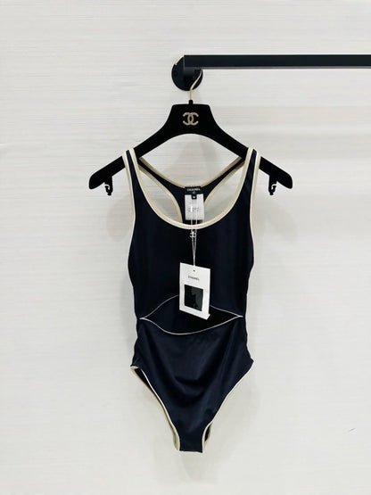 Chanel 25M Coco Beach beach series one-piece swimsuit