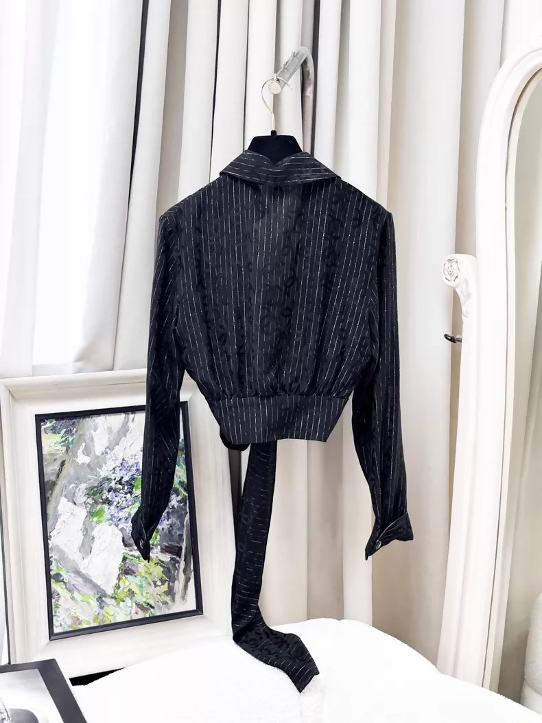 Chanel 23P black Shirt