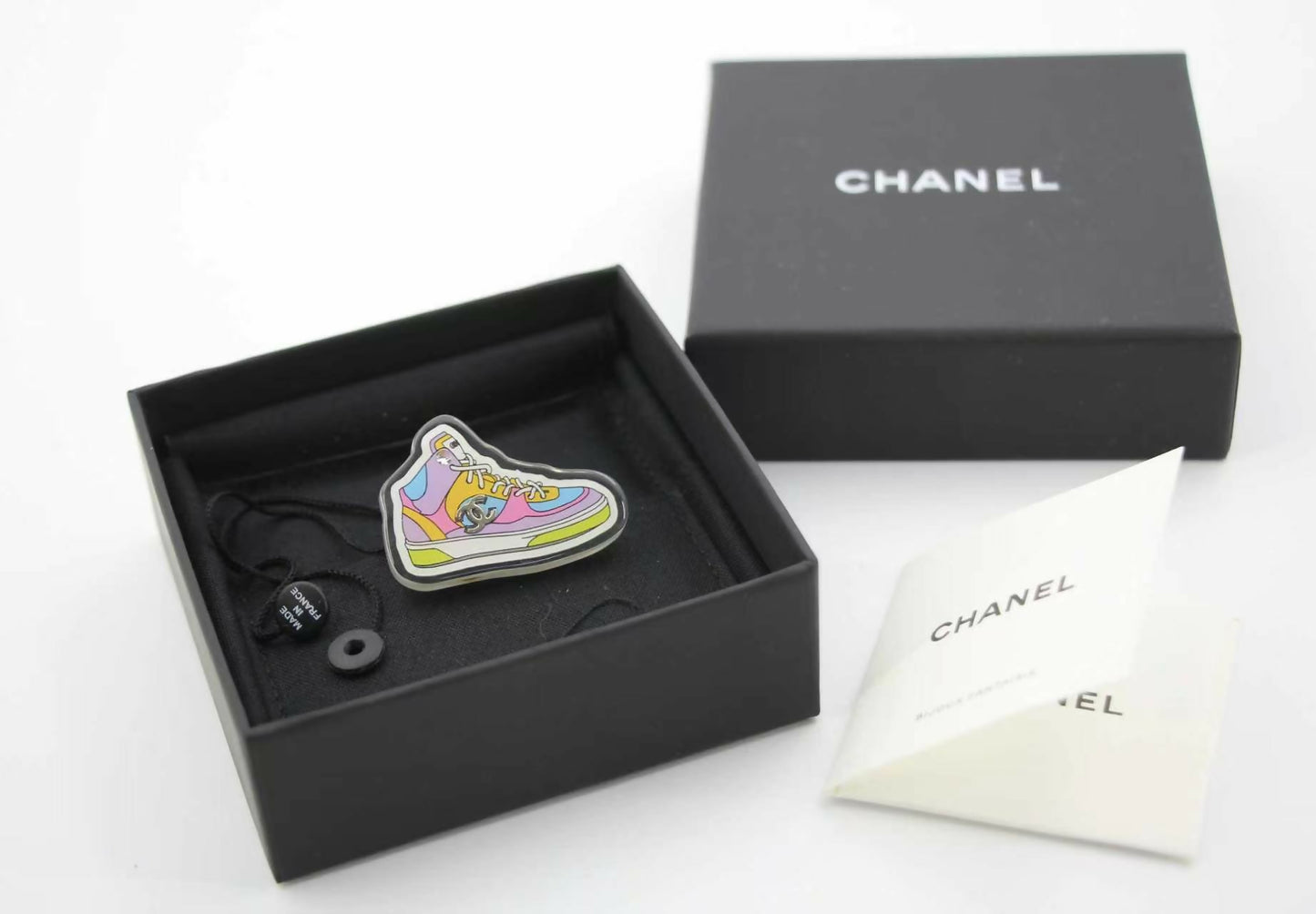 Chanel D24C Resin Spring/Summer Multicoloured Sneaker Brooch