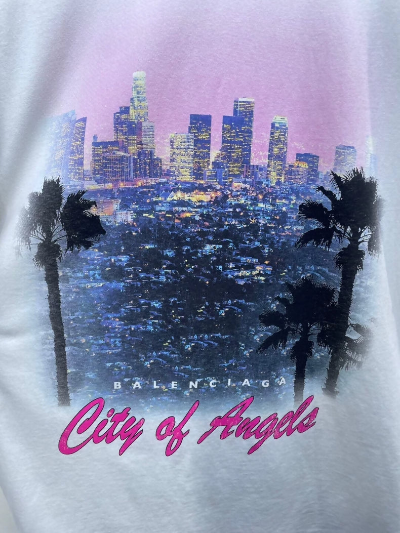 Balenciaga 2025 city of angels Print T-shirt