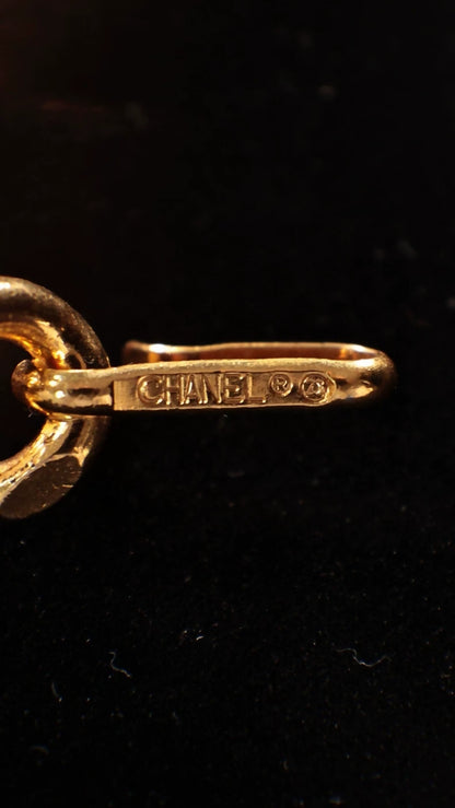 Chanel gold hardware belt