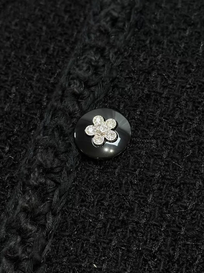 Chanel 23K black tweed jacket