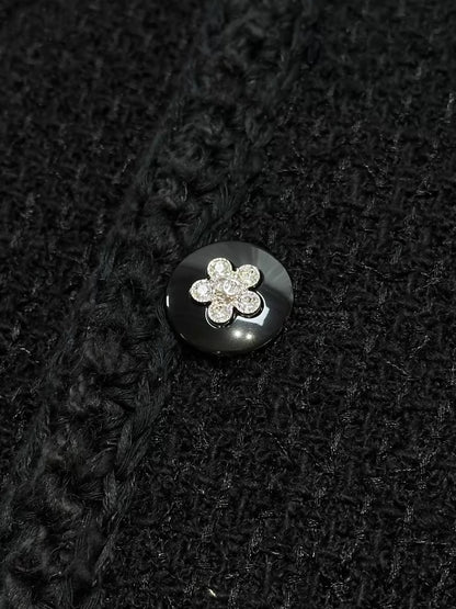 Chanel 23K black tweed jacket