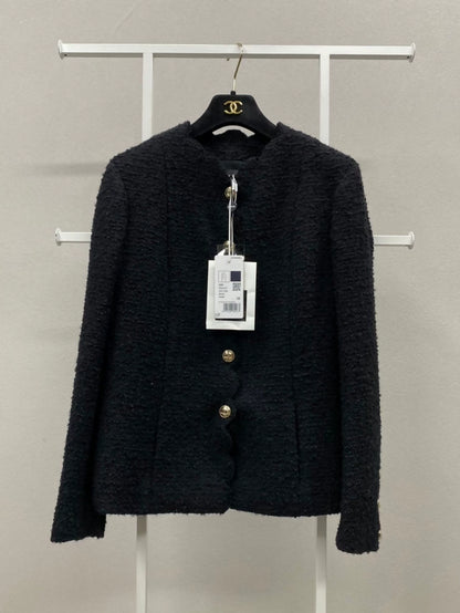 Chanel 20K black tweed jacket