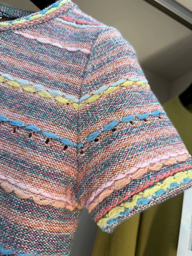 Chanel 18P tweed dress