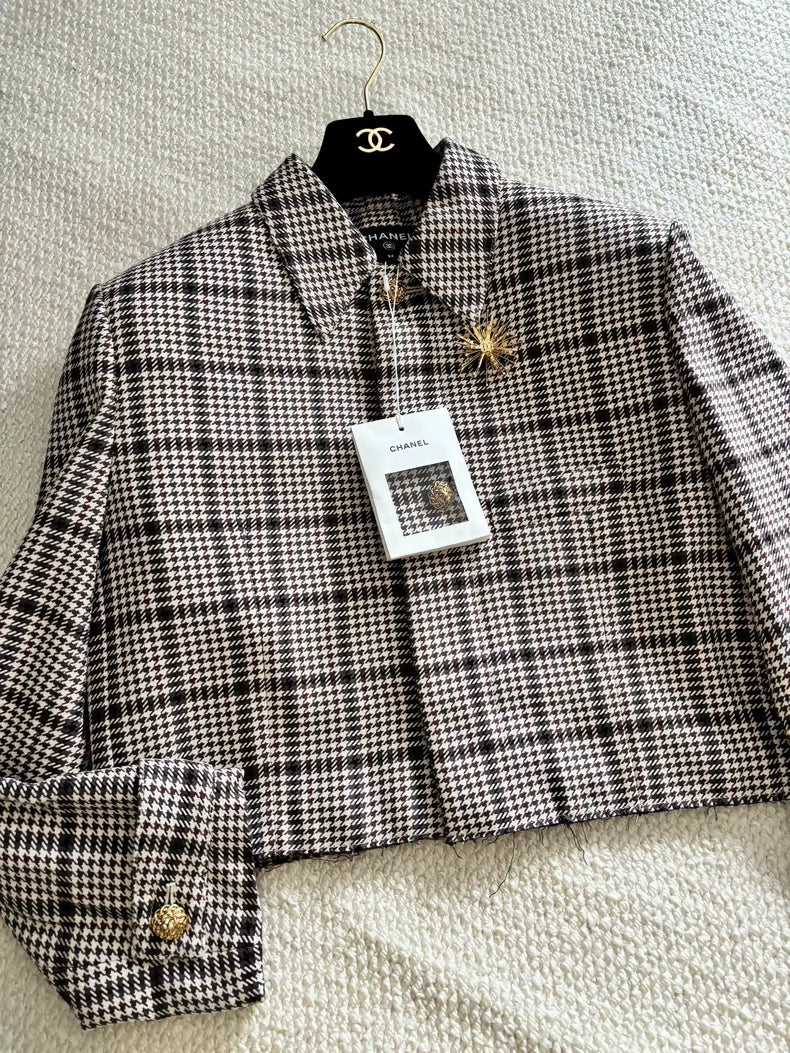 Chanel 26S Houndstooth Jacket