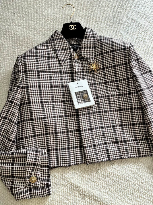 Chanel 26S Houndstooth Jacket