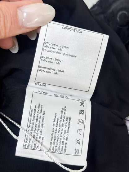 Chanel 22S Velvet Cropped jacket