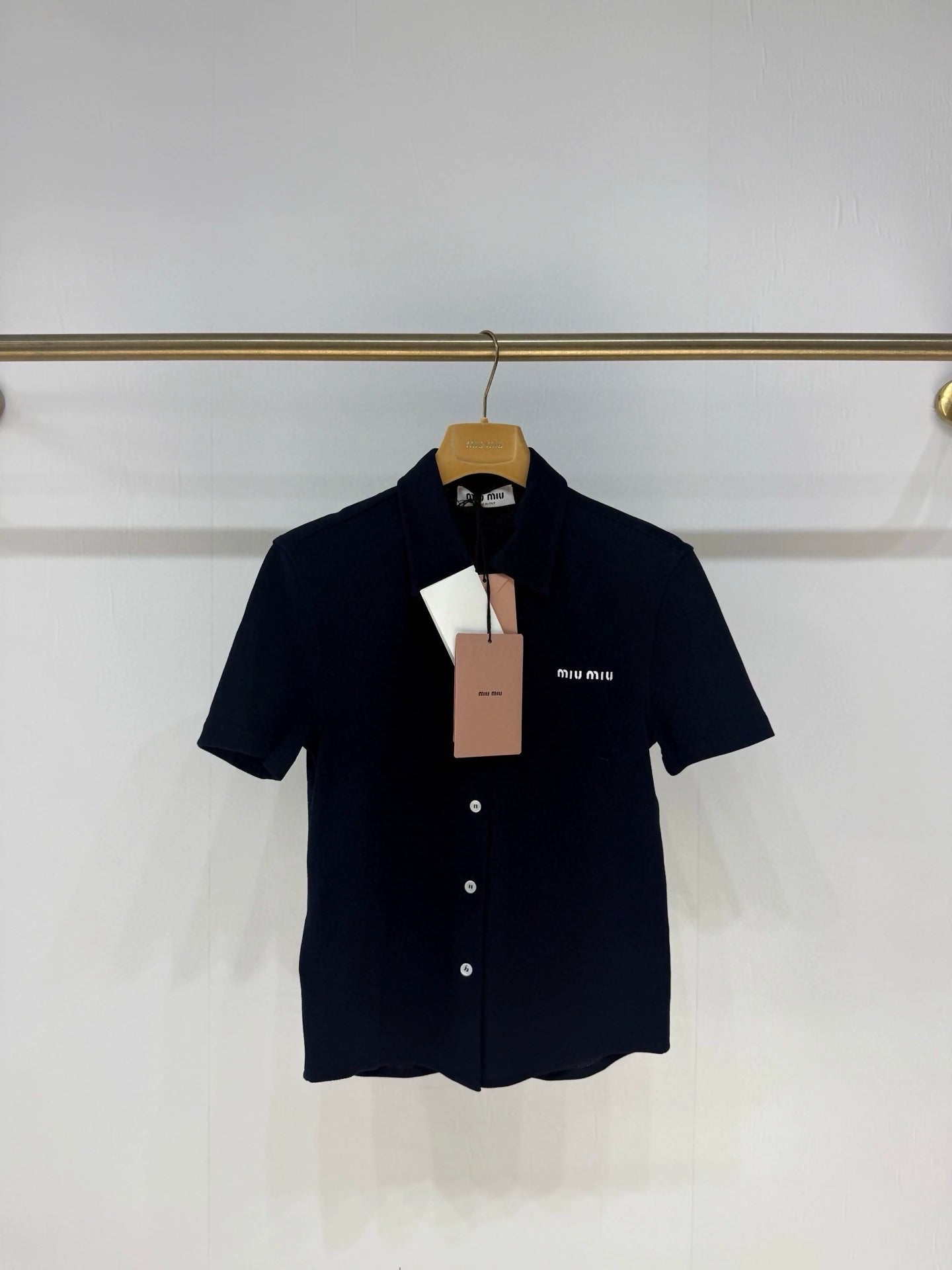 Miumiu 25 autumn and winter new polo top